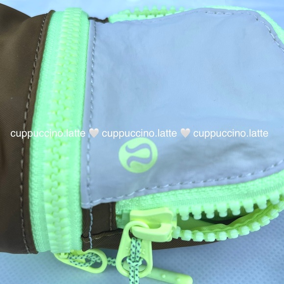 SOLD🍋Lululemon City Adventurer Backpack Nano White Opal/Burnt Caramel/Faded Zap - Picture 4 of 13